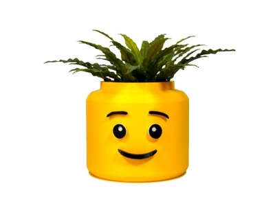 Osłonka doniczka LEGO 9 cm