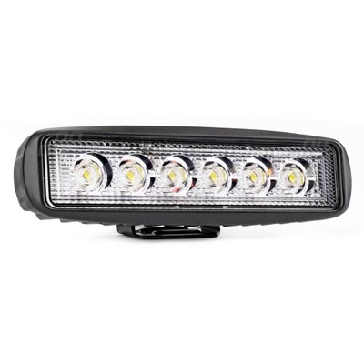 ŽIBINTAS DARBINĖ AWL01 6 LED FLAT 9-60V E9 