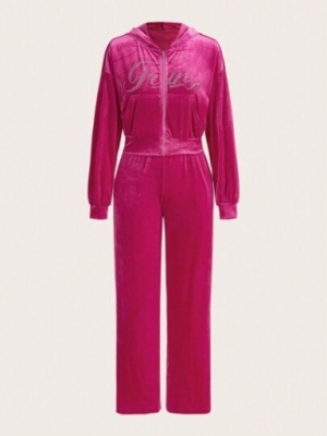 SHEIN KOMPLET DAMSKI RÓŻOWY DRESOWY 40/42 ŁŁT