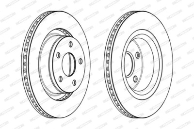 Диск тормозная перед l/p pasuje do: dodge nitro, jeep cherokee, compass, фото №1