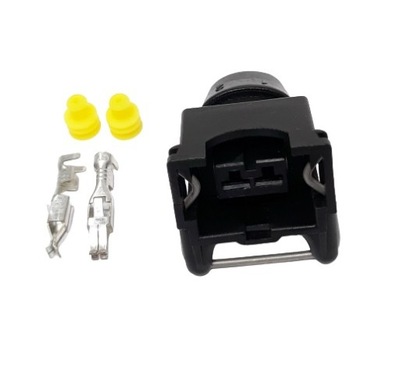 Роз'єм вприску jt 2,8 штекер 2-pin фото №1