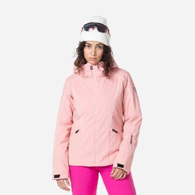Kurtka narciarska Rossignol W Flat różowa - XS
