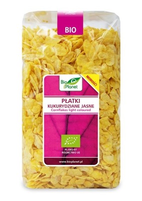 BIO PLANET Płatki kukurydziane jasne BIO 250g (BIO