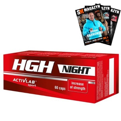 ACTIVLAB HGH NIGHT 60KAP HORMON WZROSTU STYMULATOR