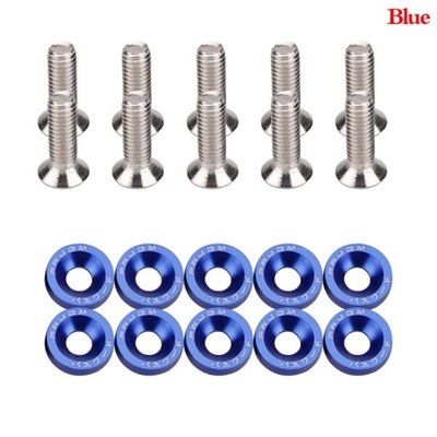 20PCS/СЕТ CAR MODIFIED HEX FASTENERS FENDER WASHER БАМПЕР ENGINE CON~22818