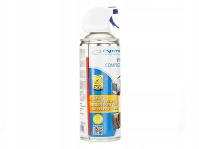 ESPERANZA Sprężone powietrze 400ml spray pistolet