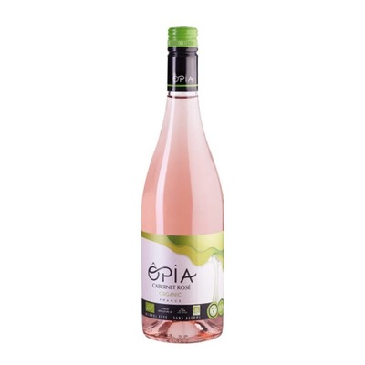 Francuskie Wino Bezalkoholowe Opia Cabernet Rose 7