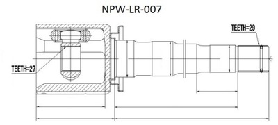 NTY TDB500080 NTY LANKSTAS VIDINIS 