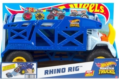 Hot Wheels Monster Trucks Laweta nosorożec 3+