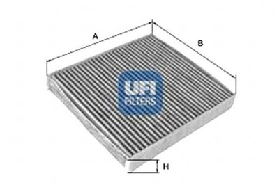 UFI FILTRAS KABINOS BMW 3 F30 F31 12- WEGL UFI 