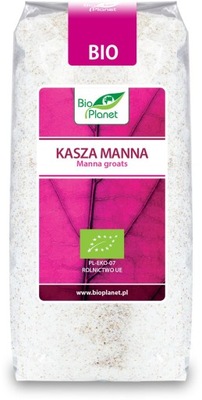 EKOLOGICZNA KASZA MANNA 500g BIO PLANET