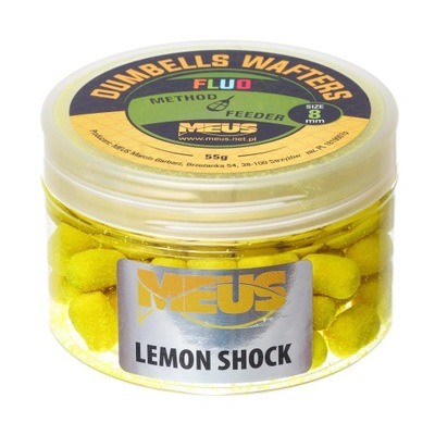 Przynęta Meus Dumbells Fluo Wafters 8mm Lemon Shock