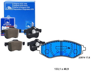 Тормозные колодки тормозные chevrolet перед aveo kalos 1,2-1, фото №1