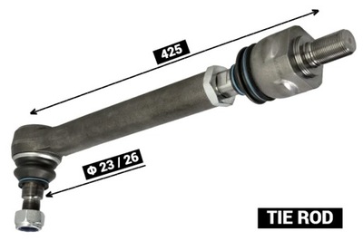 DRIVE SHAFT KIEROWNICZY CASE 580T 580ST 580SN CASE 590SN 590ST  