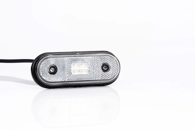 LAMPA LAMPKA OBRYSOWA DIODOWA LED 12/24V BIAŁA