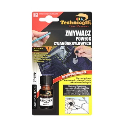 TECHNICQLL ZMYWACZ DO POWŁOK CYJANOAKRYLOWYCH 4ml P-093