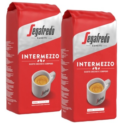 Kawa ziarnista Segafredo Intermezzo 2 x 1kg