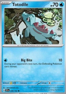 Totodile (TEF 039) Reverse Holo