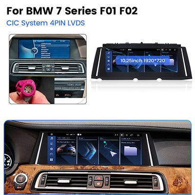 BMW 7 SERIES F01 F02 RADIO ANDROID GPS SIM 6/128GB  