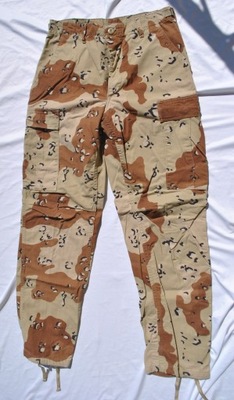 spodnie wojskowe DCU SMALL REGULAR SR US ARMY 6 color nyco