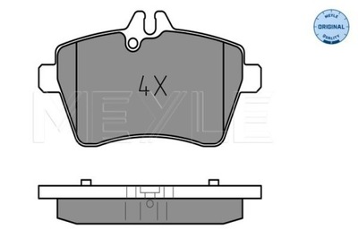 ZAPATAS DE FRENADO DB P. W169 CLASE A 0252407719 MEYLE  