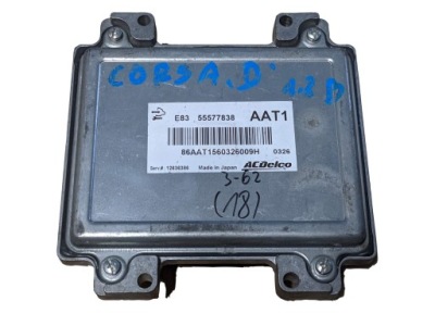 Ecu opel corsa d 1.2 16v 55577838 aat1 фото №1