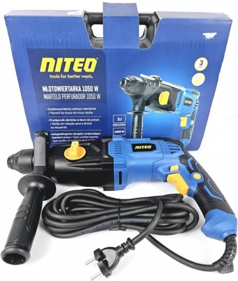 MŁOTOWIERTARKA NITEO TOOLS 1050W RH0195+ WALIZKA