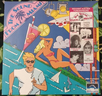 The Sound From Miami LP 1987r Ger EX/EX+