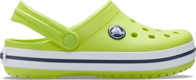 Buty Crocs Crocband Clog limonkowe 32,5