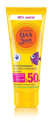 DAX SUN Ochronny krem dla dzieci niemowląt SPF50+