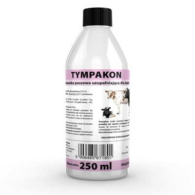 VETOS-FARMA Tympakon 250ml Dla bydła na wzdęcia