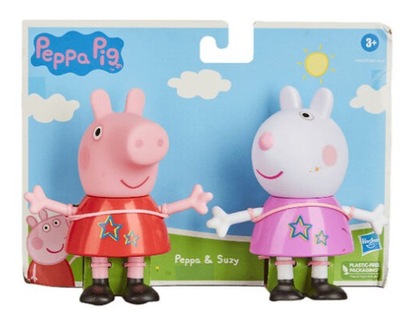 Figurki Świnka Peppa i Suzie zestaw dwóch figurek Hasbro