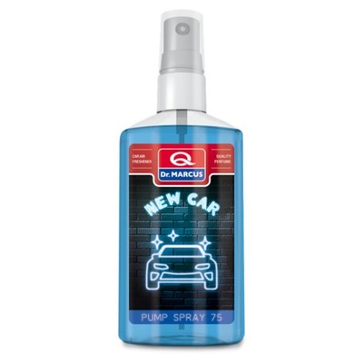 ZAPACH DR MARCUS PUMP SPRAY NEW CAR 75ML / ALKOTEST W ZESTAWIE !