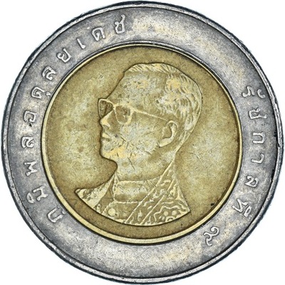 Moneta, Tajlandia, 10 Baht, 2006