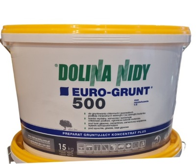 DOLINA NIDY GRUNT 15KG EURO KONCENTRAT 500 ŻÓŁTY