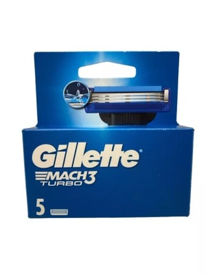 OSTRZA DO MASZYNKI GILLETTE MACH3 TURBO 5 SZT.