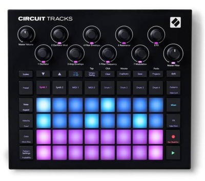 NOVATION CIRCUIT TRACKS SYNTEZATOR GROOVEBOX