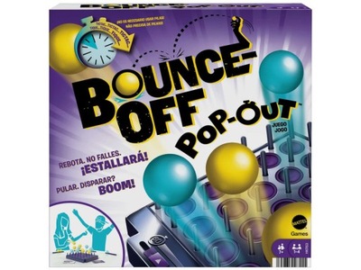 Gra MATTEL Bounce Off Pop Out Granie w Odbijanie