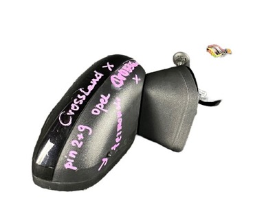 Opel crossland x зеркало правое 2+9pin фото №1