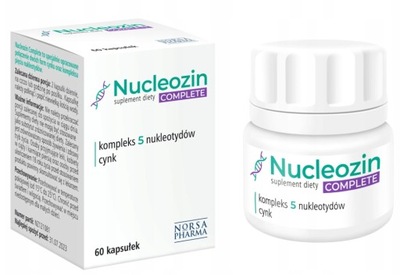 NUCLEOZIN COMPLETE COMPLEX NUKLEOTIDY ZINOK 60 kaps