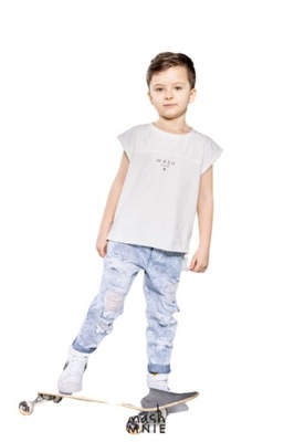 MASH MNIE BOYFRIENDY JEANSOWE UNISEX 116/122