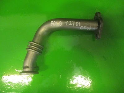Труба egr трубка 1.2tdi cfw polo ibiza 03p131521d фото №1