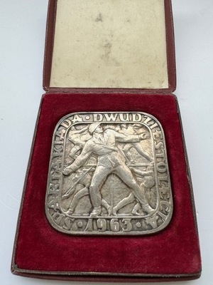 Medal - Spartakiada Dwudziestolecia 1963- Srebrny