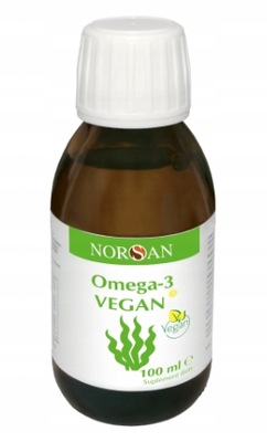 Norsan Omega-3 Wegański Olej z Alg 100 ml