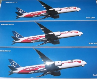 MODEL BOEING 787-9 DREAMLINER PLL LOT SP-LSC - 1/200 promo