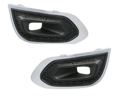 Renault kadjar 18- решітка бампера решітка радіатора заглушка lift pr+le фото №1