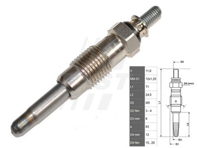 BUJÍAS ZAROWE FAST FT82710  