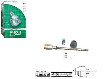 COMPLET DE PORTE-FUSÉE D'ENTRAINEMENT PASCAL 32735T 3273R0 32 - milautoparts-fr.ukrlive.com