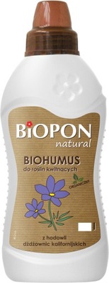 Biopon BIOHUMUS do ROŚLIN KWITNĄCYCH 1L