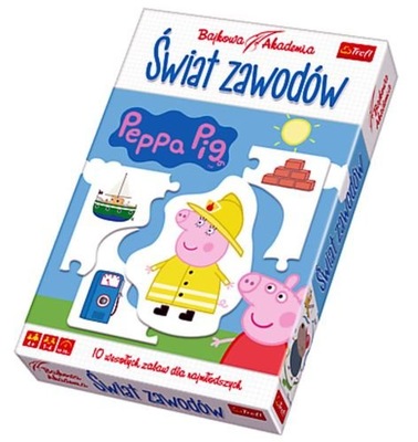 Trefl Bajkowa Akademia Peppa Pig Świat Zawodów